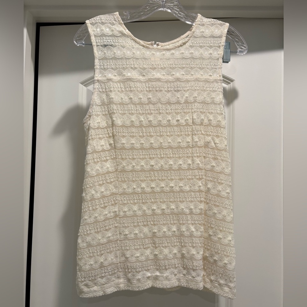 Ann Taylor Lace Tank